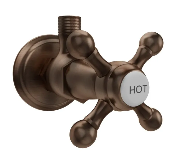 Jaquar Angular Stop Cock - Antique Copper (QQT-ACR-7053)