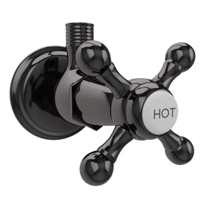 Jaquar Angular Stop Cock - Black Chrome (QQT-BCH-7053)