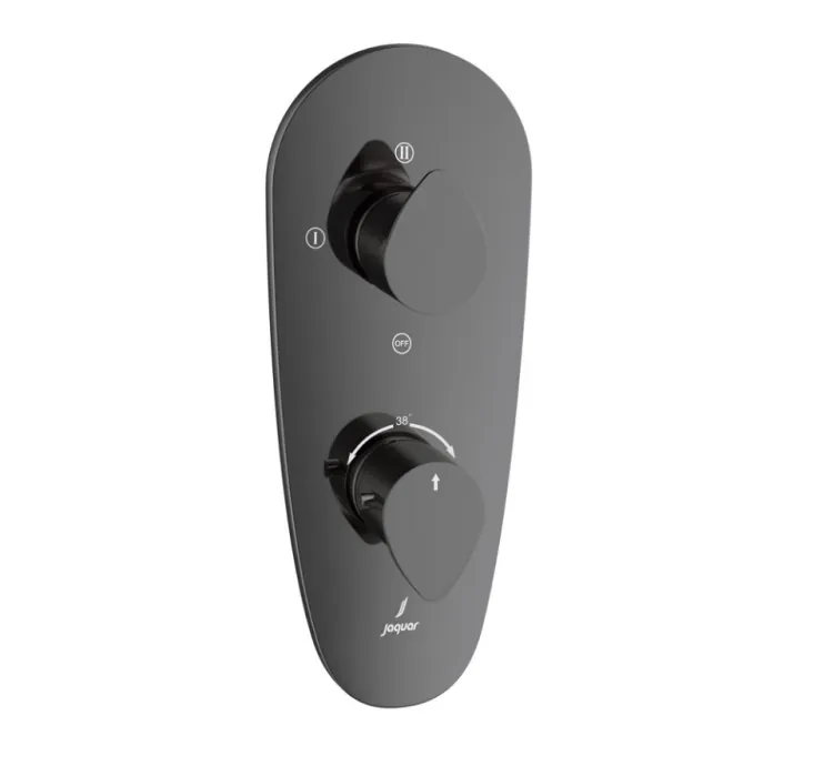 Jaquar Aquamax Thermostatic Shower Mixer - Black Chrome (VGP-BCH-81683NK)