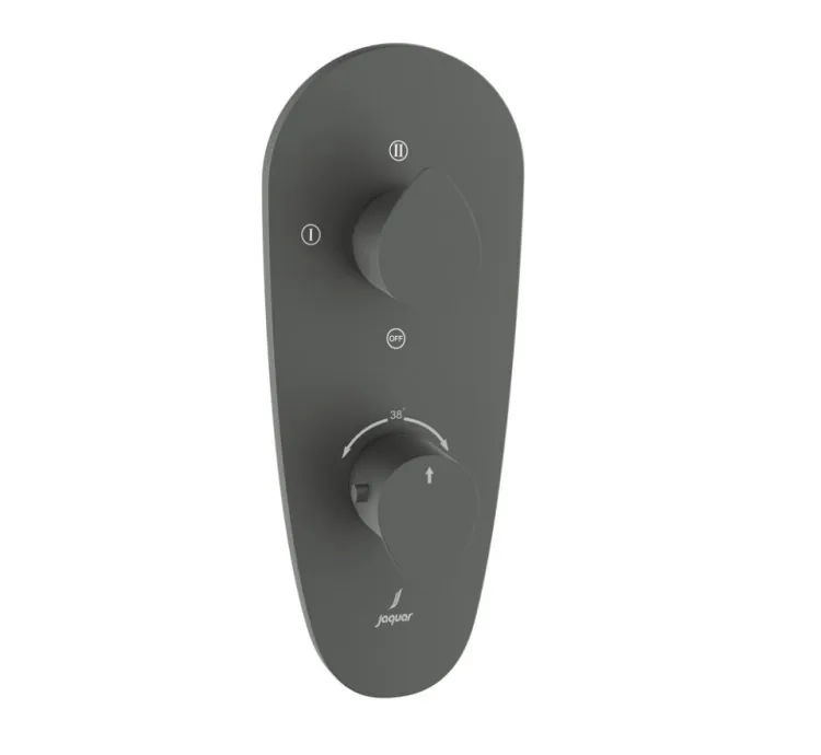 Jaquar Aquamax Thermostatic Shower Mixer - Graphite (VGP-GRF-81683NK)