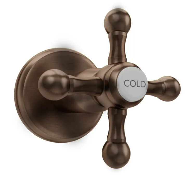Jaquar Exposed Part Kit of Concealed Stop Cock - Antique Copper (QQT-ACR-7083K)
