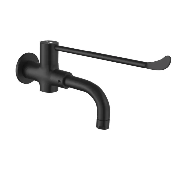 Jaquar Florentine Prime Bib Cock - Black Matt (FLP-BLM-5043PM)