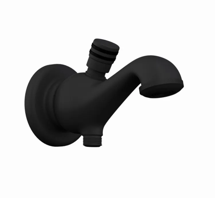 Jaquar Bath Tub Spout with Button Attachment - Black Matt (SPJ-BLM-7463)