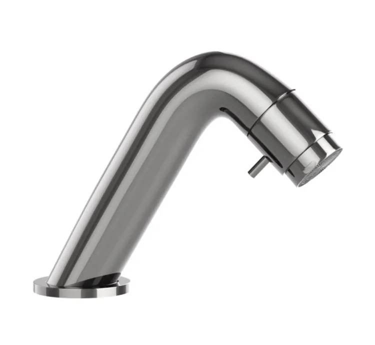 Jaquar Spout Operated Pillar Tap - Black Chrome (SOT-BCH-83011)