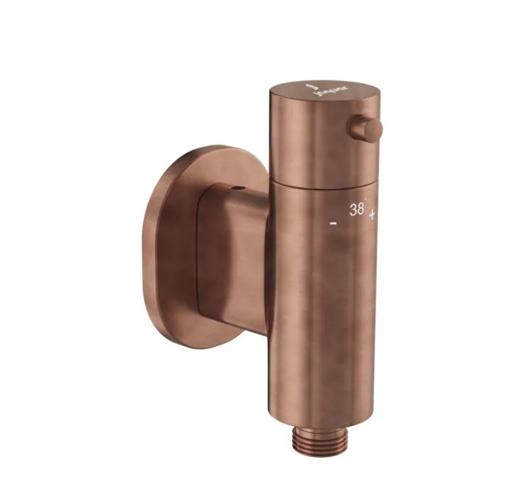 Jaquar Exposed Part Kit of Concealed Thermostatic Valve - Antique Copper (ALD-ACR-649K)