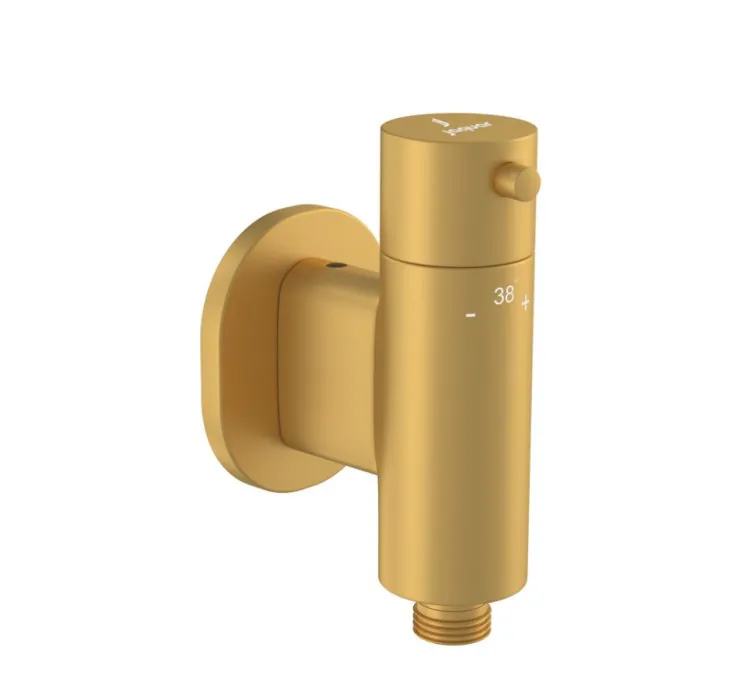 Jaquar Exposed Part Kit of Concealed Thermostatic Valve - Gold Matt PVD (ALD-GMP-649K)