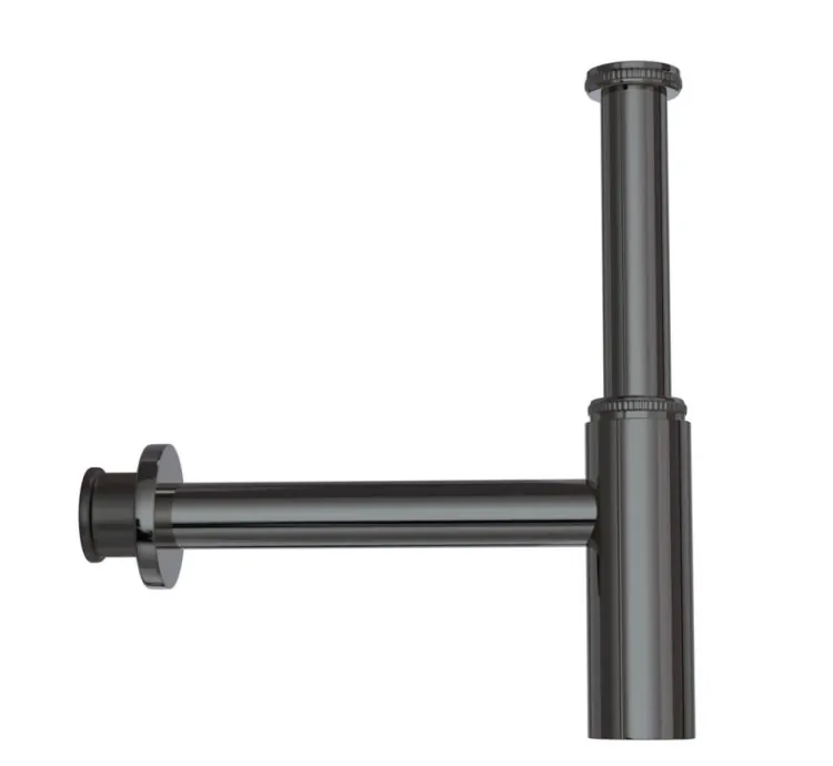 Jaquar Bottle Trap - Black Chrome (ALD-BCH-769L250X190)