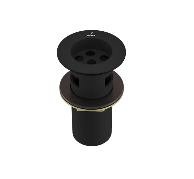 Jaquar Waste coupling - Black Matt (ALD-BLM-709L130)