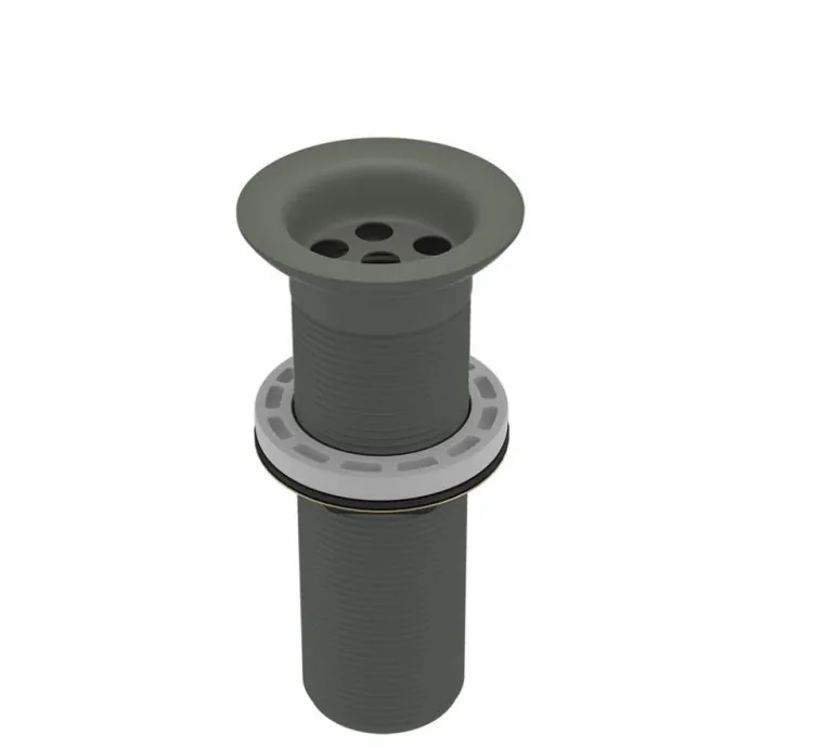 Jaquar Waste Coupling - Graphite (ALD-GRF-705L130)