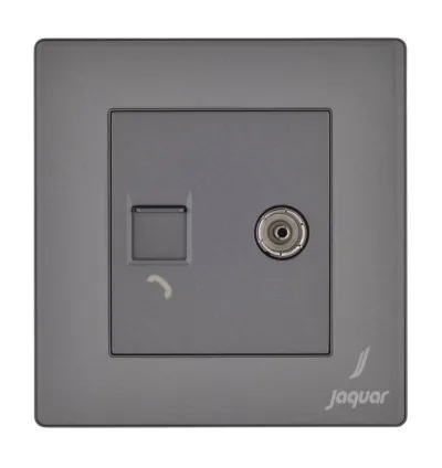 Jaquar Television & Telephone Socket