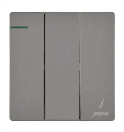 Jaquar Three Gang Two Way Switch
