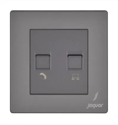 Jaquar Telephone & Computer Socket