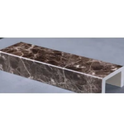 Artificial Ledges Dark Grey Mesh Artificial Marble Ledge - (Width : 1601-2000)