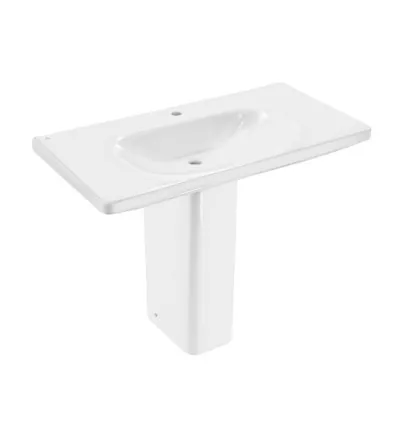 Jaquar Wall Hung Basin with Full Pedestal (LAS-WHT-91805)