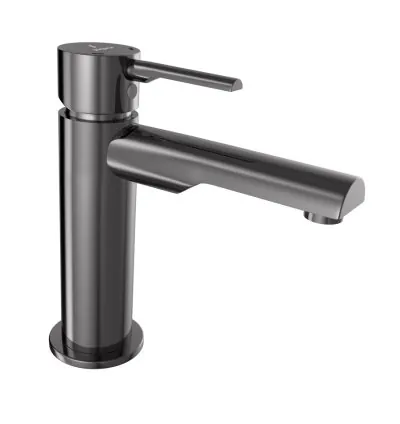 Jaquar Single Lever Basin Mixer - Black Chrome