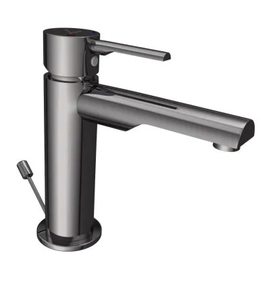 Jaquar Single Lever Basin Mixer - Black Chrome