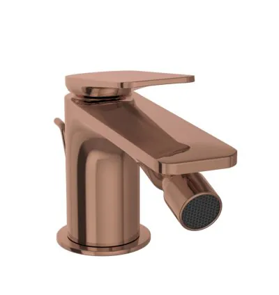 Jaquar Single Lever 1-Hole Bidet Mixer - Blush Gold PVD