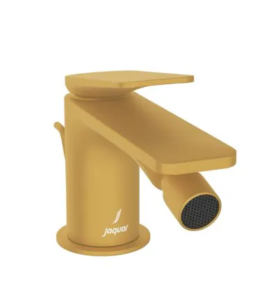 Jaquar  Click to see full view 360 Rotation Tech Image Single Lever 1-Hole Bidet Mixer - Gold Matt PVD