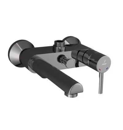 Jaquar Single Lever Wall Mixer - Black Chrome