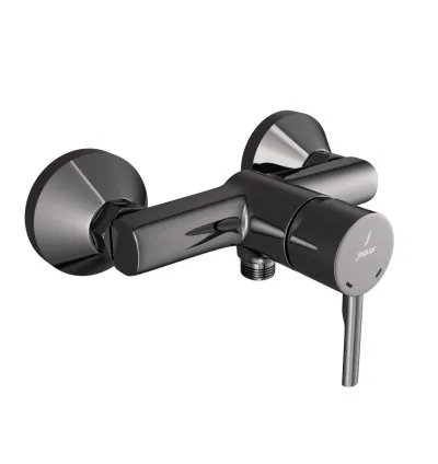 Jaquar Single Lever Exposed Shower Mixer - Black Chrome
