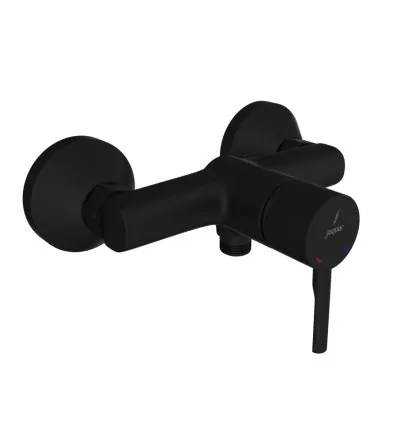 Jaquar Single Lever Exposed Shower Mixer - Black Matt