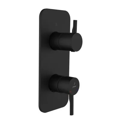 Jaquar Aquamax Single Lever Shower Mixer - Black Matt