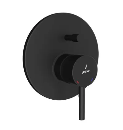 Jaquar Single Lever Exposed Parts Kit of Hi-flow Diverter - Black Matt