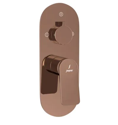 Jaquar Aquamax Exposed Part Kit of Single Lever Shower Mixer with 3-way diverter - Blush Gold PVD
