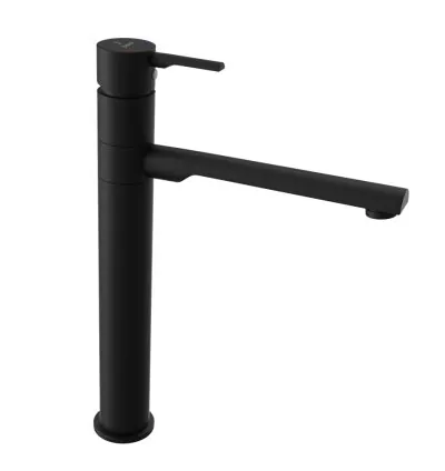 Jaquar Single Lever Sink Mixer - Black Matt