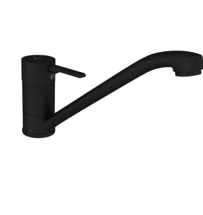 Jaquar Single Lever Sink Mixer - Black Matt