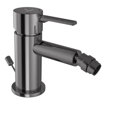 Jaquar Single Lever 1-Hole Bidet Mixer - Black Chrome