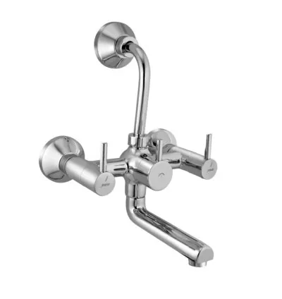 Jaquar Wall Mixer with Provision for Overhead Shower - Chrome
