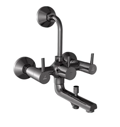 Jaquar Wall Mixer 3-in-1 System - Black Chrome