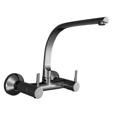 Jaquar Sink Mixer - Black Chrome