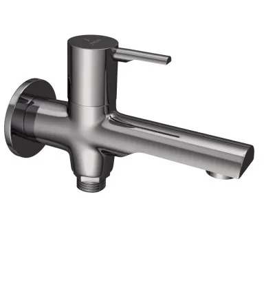 Jaquar 2 Way Bib Cock - Black Chrome 1