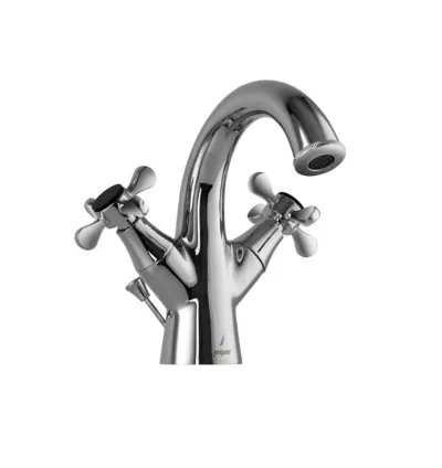 Jaquar Central Hole Basin Mixer with Popup Waste System - Chrome