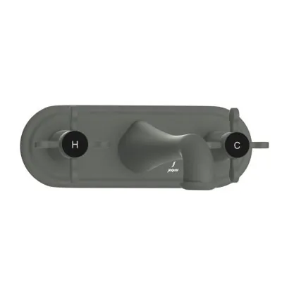 Jaquar Two Concealed Stop Cocks - Graphite (QQP-GRF-7433PM)