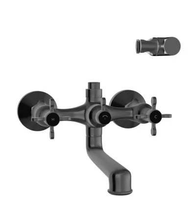 Jaquar Wall Mixer - Black Chrome (QQP-BCH-7267PM)