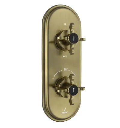 Jaquar Aquamax Thermostatic Shower Mixer - Antique Bronze (QQP-ABR-7683NKPM)