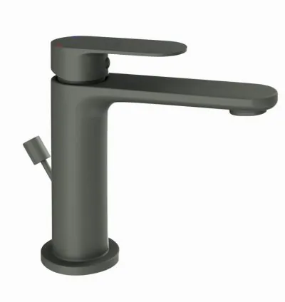 Jaquar Single Lever Basin Mixer with Popup Waste -Graphite (OPP-GRF-15051BPM)