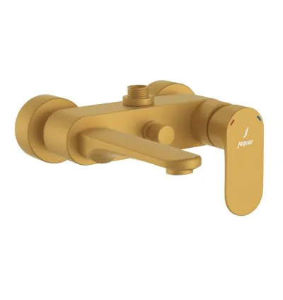 Jaquar Single Lever Bath & Shower Mixer - Gold Matt PVD (OPP-GMP-15115PM)