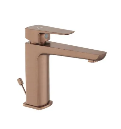 Jaquar Single Lever Basin Mixer with Popup Waste - Antique Copper (KUP-ACR-35051BPM)