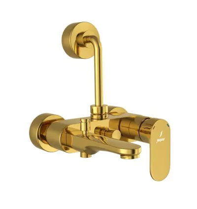 Jaquar Single Lever Wall Mixer 3-in-1 System - Gold Bright PVD (OPP-GMP-15125PM)