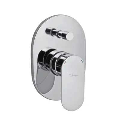 Jaquare Single Lever Exposed Part Kit of Diverter - Chrome (OPP-CHR-15065MKPM)