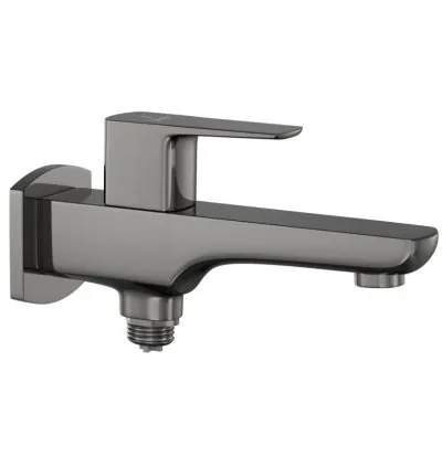 Jaquar 2 Way Bib Cock - Black Chrome (KUP-BCH-35041PM)