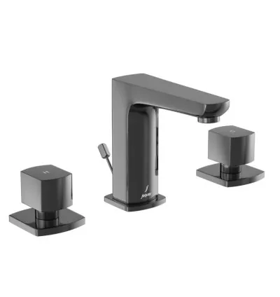 Jaquar 3-Hole Basin Mixer - Black Chrome (KUP-BCH-35191PM)
