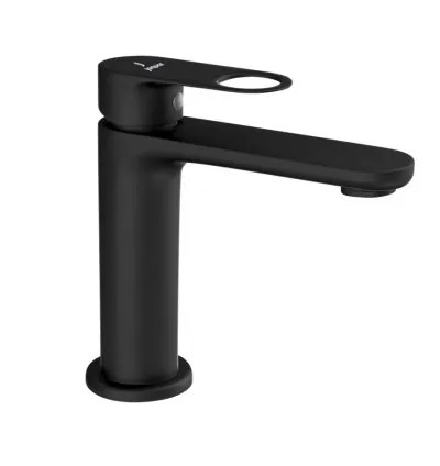Jaquar Single Lever Basin Mixer - Black Matt (ORP-BLM-10011BPM)