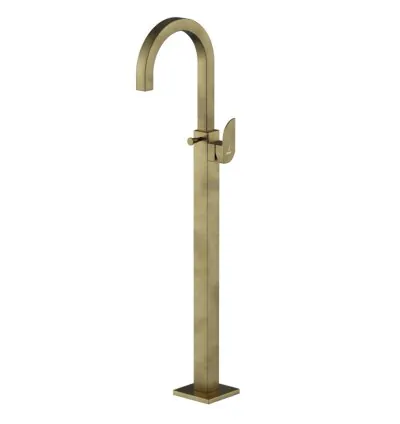 Jaquar Exposed Parts of Floor Mounted Single Lever Bath Mixer - Antique Bronze (ALI-ABR-85121K)