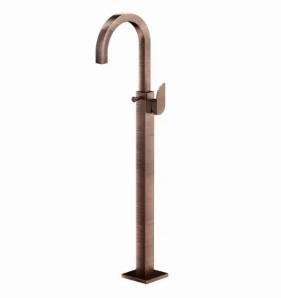 Jaquar Exposed Parts of Floor Mounted Single Lever Bath Mixer - Antique Copper (ALI-ACR-85121K)