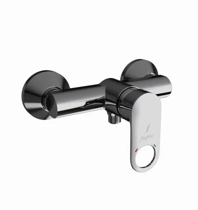 Jaquar Single Lever Exposed Shower Mixer - Black Chrome (ORP-BCH-10149PM)